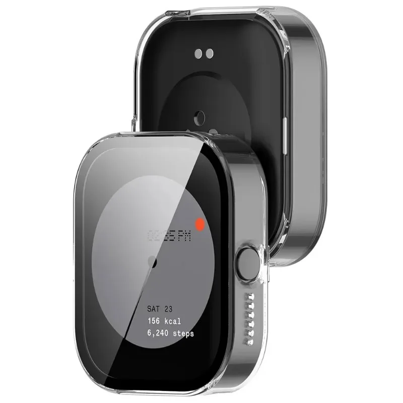 PC Case+Tempered Glass For CMF Watch Pro Glass Screen All-around Protective shell Cover For CMF Watch Pro Anti-fall protective