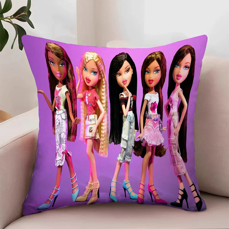 

B-Bratz Home Decoration Decorative Pillowcase 40x40 45x45 Cushion Cover for Pillow Covers Decorative Luxury Bed Pillowcases