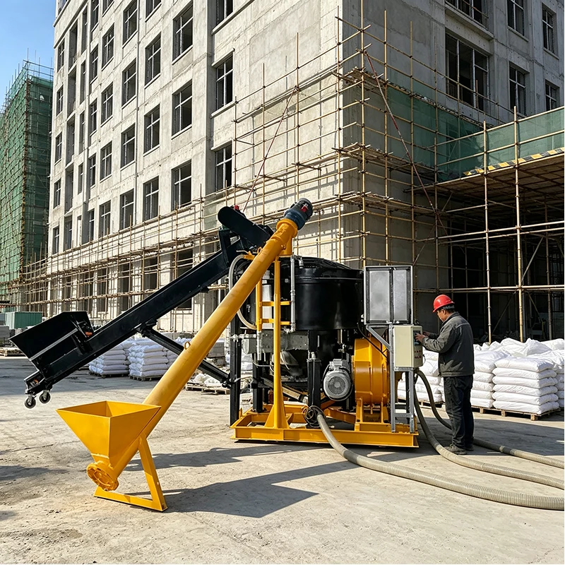 Portable Foam Concrete Machine CLC Cement Foaming Equipment for Lightweight Concrete Block Production Building Engineering