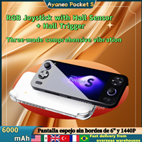 AYANEO Pockets S Retro Handheld Game Console Video Player  Android G3X Gen2 1440P Hall rocker BT 5.3 DP 1.4 video output PS2 PSP