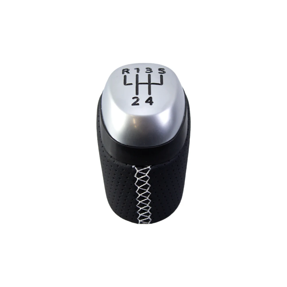 Talisman Gear Shifter Manual Gear Shifter Knob Easy Installation Gear Knob Leather Knob OEM Number 328654845R Robust Material
