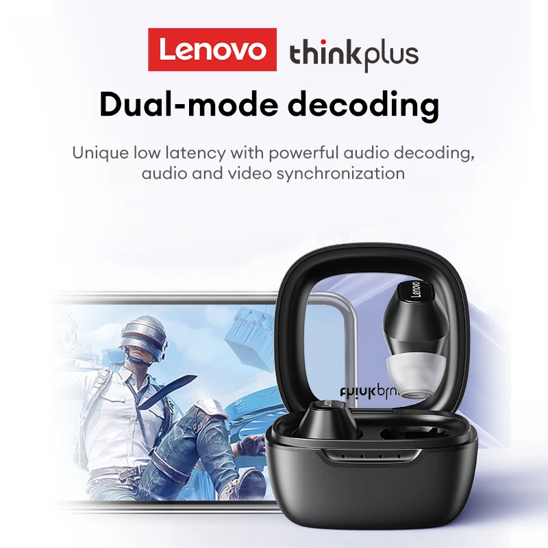 

Choice Lenovo XT62 Pro Wireless Bluetooth 5.3 Earphones Touch Control Headset Noise Reduction Gaming Headphones Colorful Earbuds