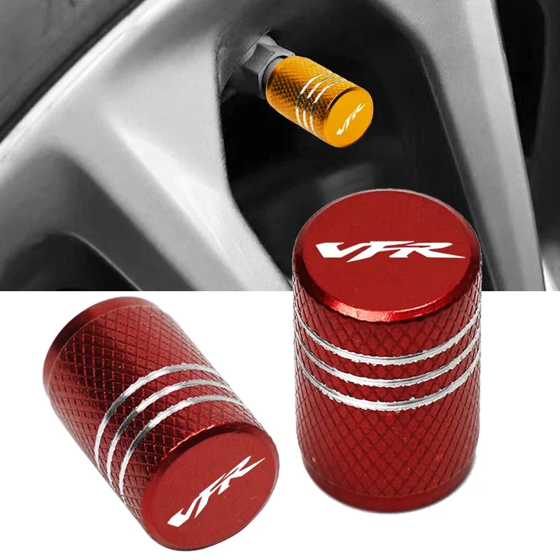 

For Honda VFR750 VFR800 VFR 800 800X 750 1200F VFR800F Accessories Motorcycle CNC Aluminum Tire Valve Air Port Stem Cover Caps