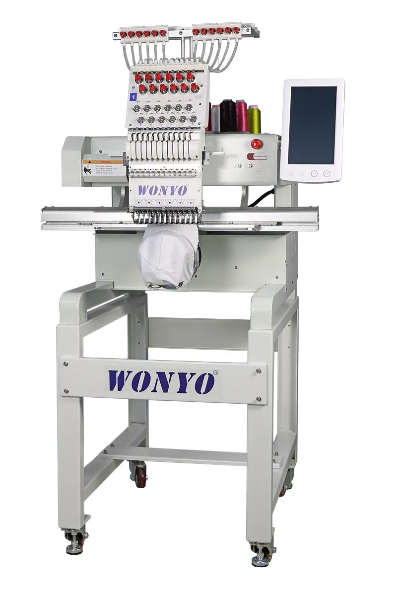 Automatic Computerized Embroidery Machine with Core Components Motor Pump Gear New Condition