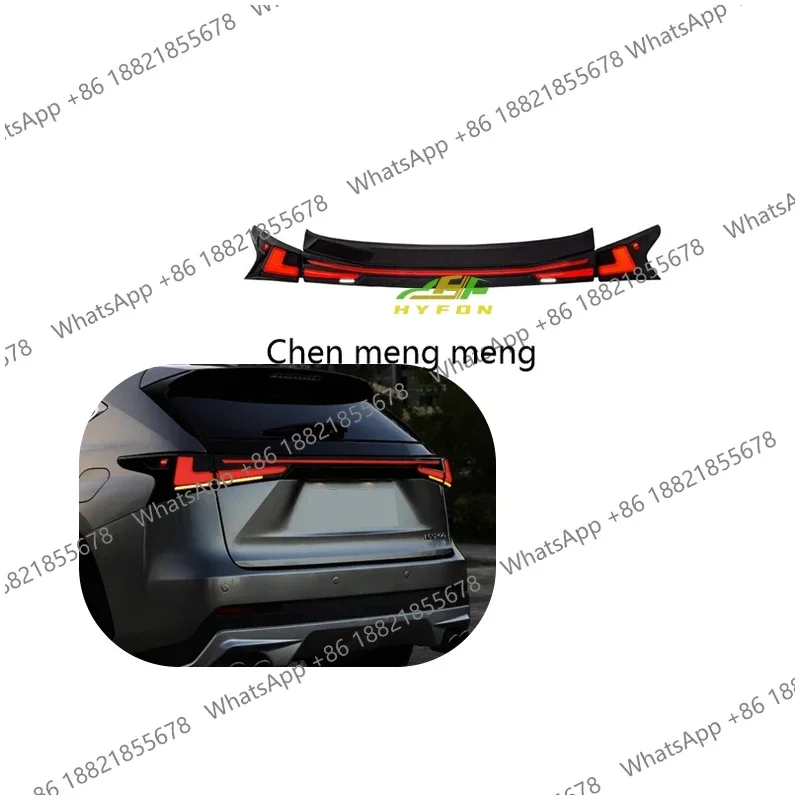 Upgraded Penetrating LED Taillight Assembly Running Lights, Reverse Lights, Plug and Play,For   NX200, NX300, 2014-2022