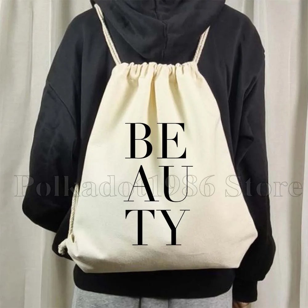 Aesthetic Fashion Women Girl Magazine Beauty Boss Dame Anna Gift Drawstring Bags Soccer Backpack Gym Sackpack Gifts String Bag