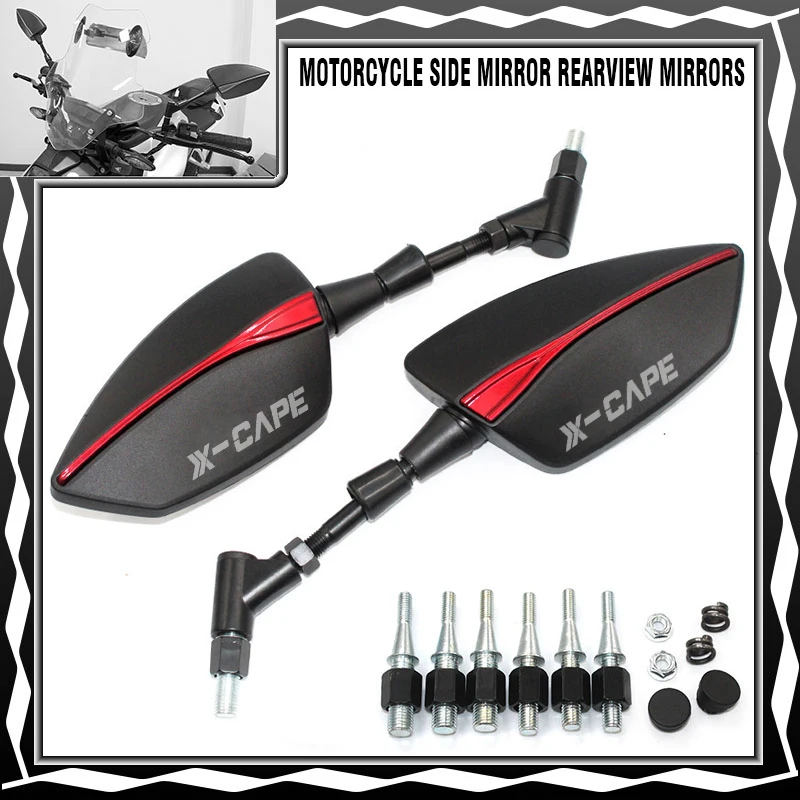 

For Moto Morini XCape X-CAPE 650 Corsaro Granpasso 1200 Motorcycle mirror CNC side Rearview