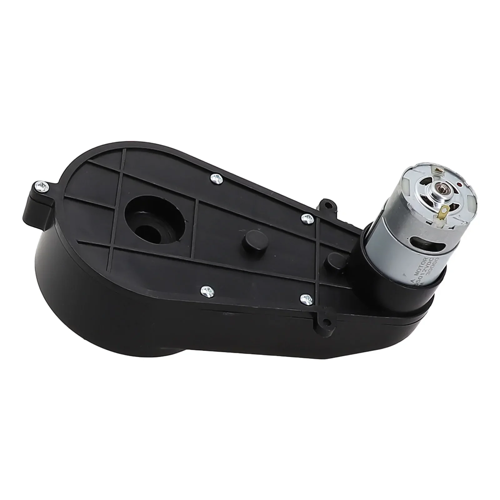 RS390 RS550 Electric Gearbox 12V 1200020000RPM Metal Intermediate Gear Suitable for Kids Car Toy Noise Reducing Black