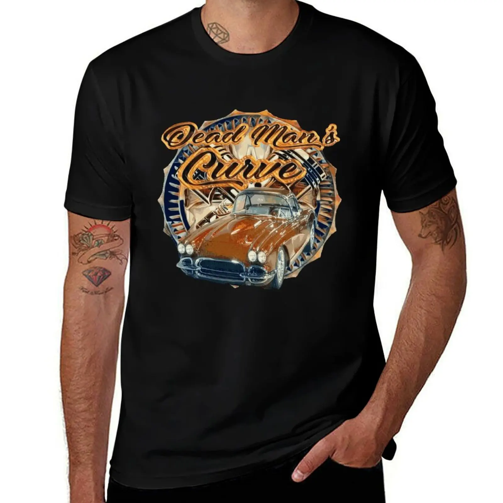 

Dead man's curve vette T-Shirt croswit shirt man luxury t-shirt mens clothes