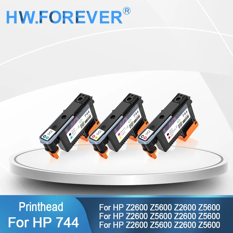 

Печатающая головка для HP 744 F9J86A F9J867A F9J88A 744 Восстановленная головка для печатающей головки принтера HP Designjet Z2600 Z5600