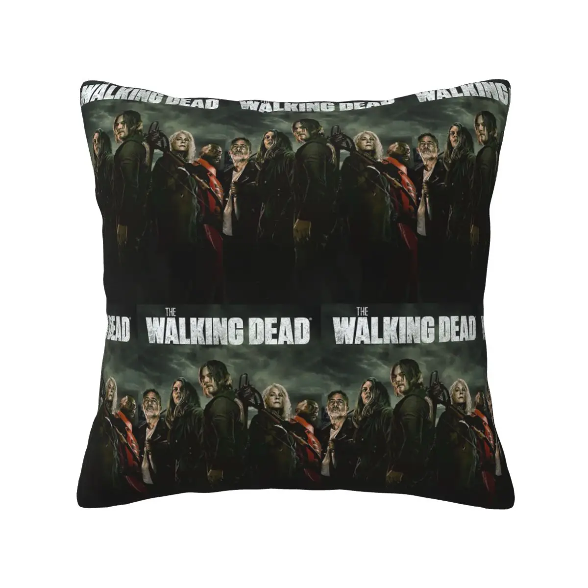 The Walking Dead Gaming Games Square Pillowcase Pillow Cover Cushion Zip Decorative Comfort Throw Pillow for Home Bedroom