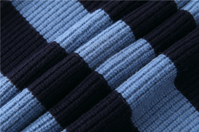 2026 Gestreifter Herren-Strickpullover Damen Vintage Locker Sitzende Pullover Harajuku Grüner Herbst-Pullover Unisex Lässige Strickware – Detail 12