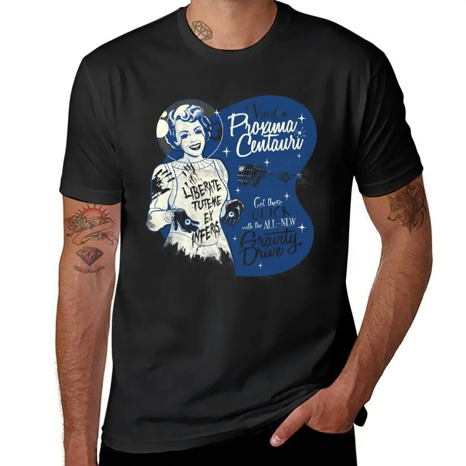 

You Don"t Need Eyes To See T-Shirt funny gifts blue archive Man t-shirt mens shirts graphic tee