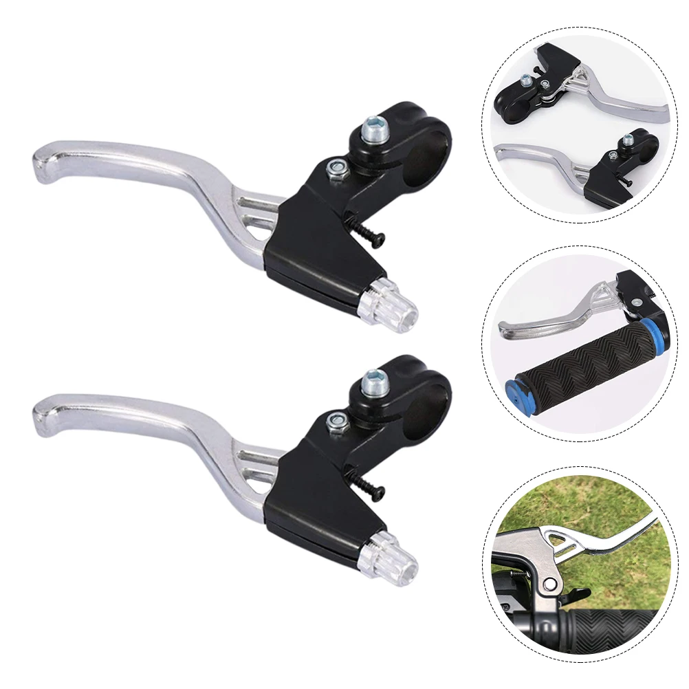 

Aluminum Bike Brake Lever Mountain Braking Part Replacement Handlebar Hook Durable Metal Bike Brakes Handle Grips For Bikes