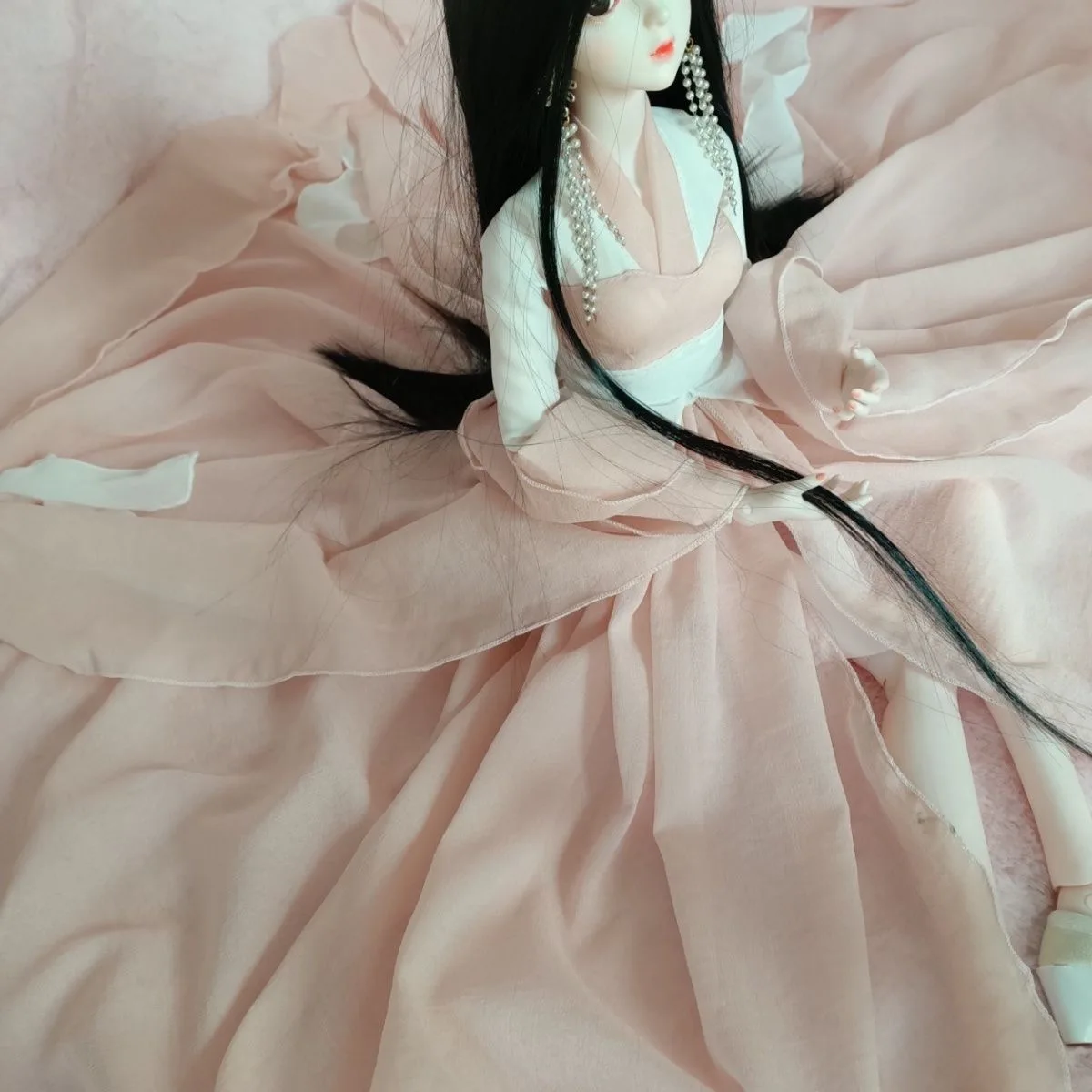 

72cm Uncle Body Doll Clothes, 1/3 1/4 1/6 BJD Little Fairy Skirt, De Bisheng Ye Luoli Period Costume Free Shipping