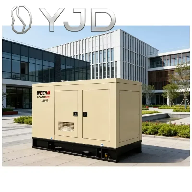 YJD Global Power Industrial Diesel Generator 40KW/50KVA 50Hz ATS Silent Type JF-40GF-50KW