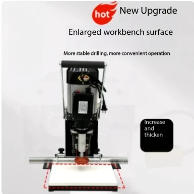 Single Head Hinge Drilling Machine Automatic Vertical Board Hinge Boring Machine