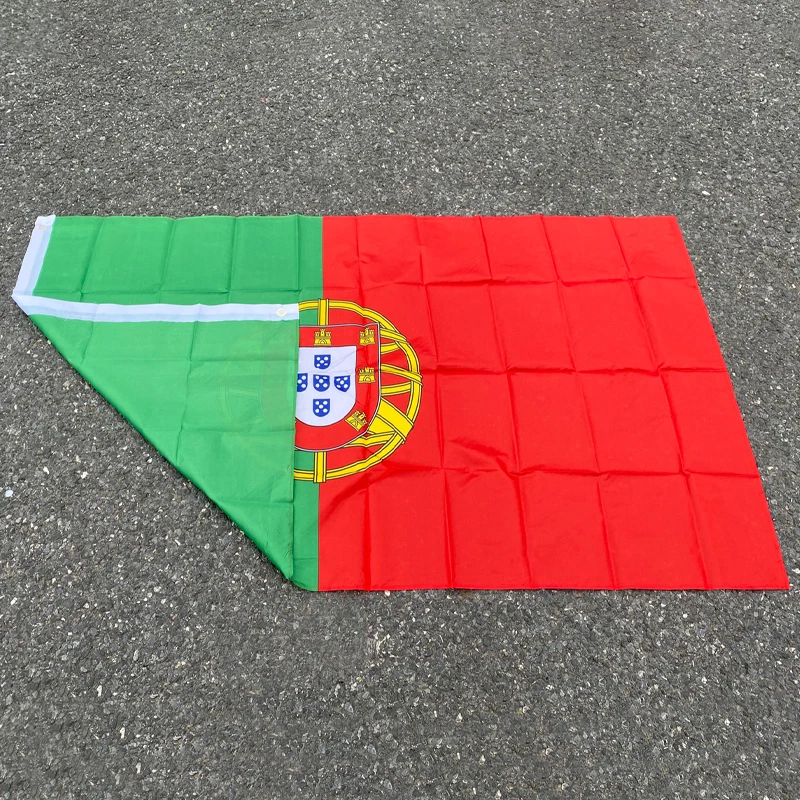 Aerxemrbrae   portugal Flag Portuguese Republic Banner Country Pennant New Happy Gifts High Quality Polyester Fabrics