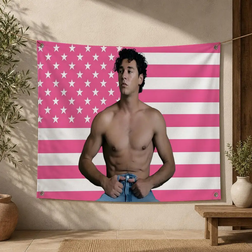 Celebrity Garrett Graham Flags Home Yard & Garden Decor Banner - Indoor Outdoor Wall Hanging Flag
