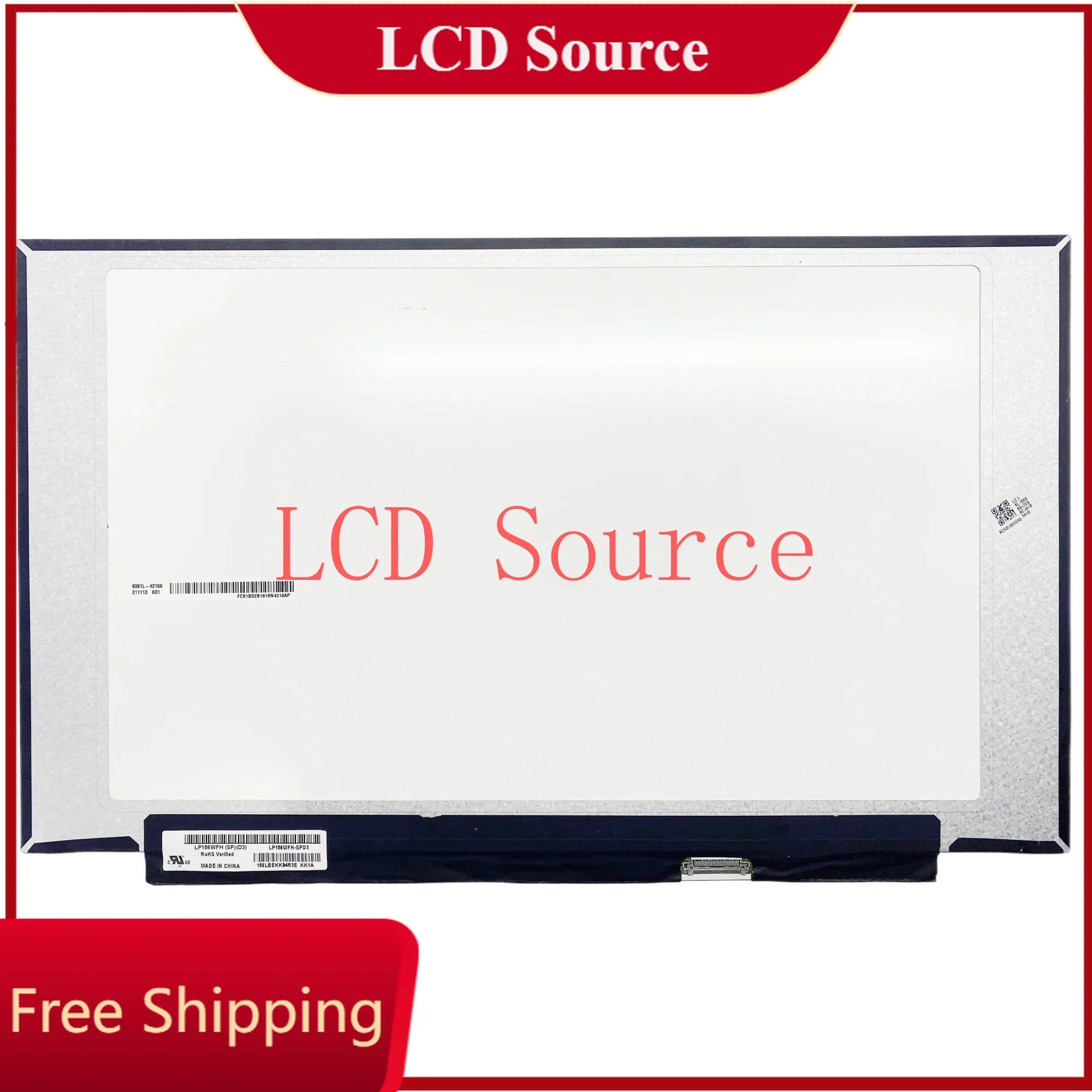 

LP156WFH SPD3 15.6” 1920x1080 60HZ 30pins Replacement IPS Laptop Display Panel Matrix LCD LED Screen