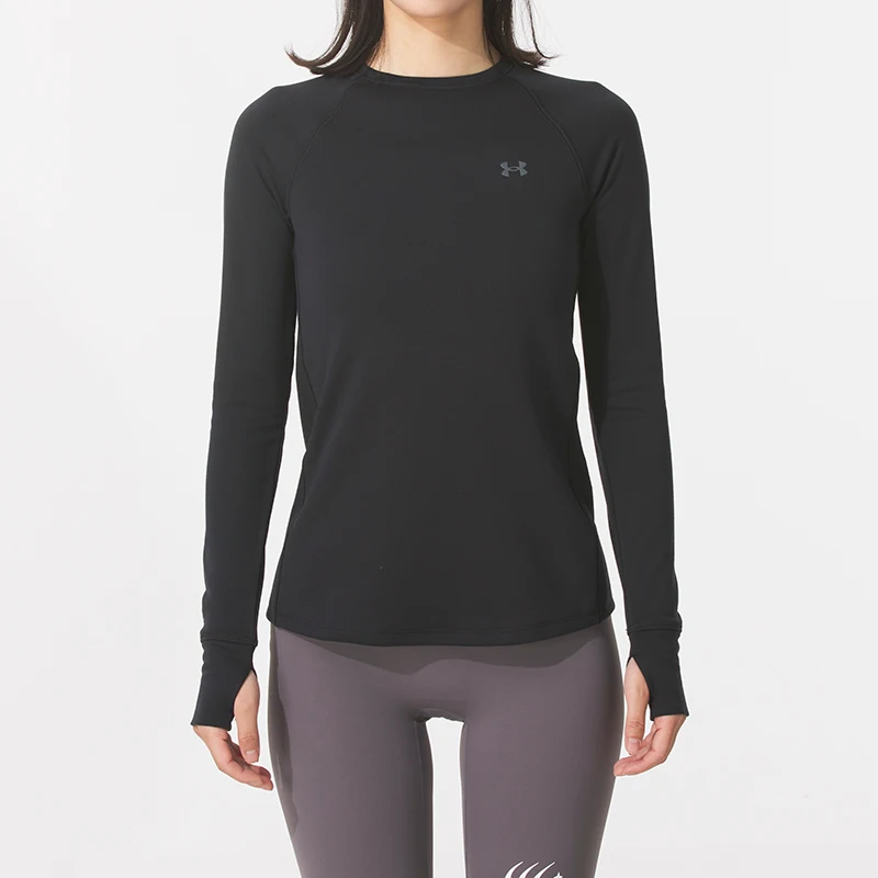 

Under Armour Women's Sportswear Fitness Training Yoga Exercise Soft, Comfortable and Breathable Long-Sleeved T-Shirt 1343320-001