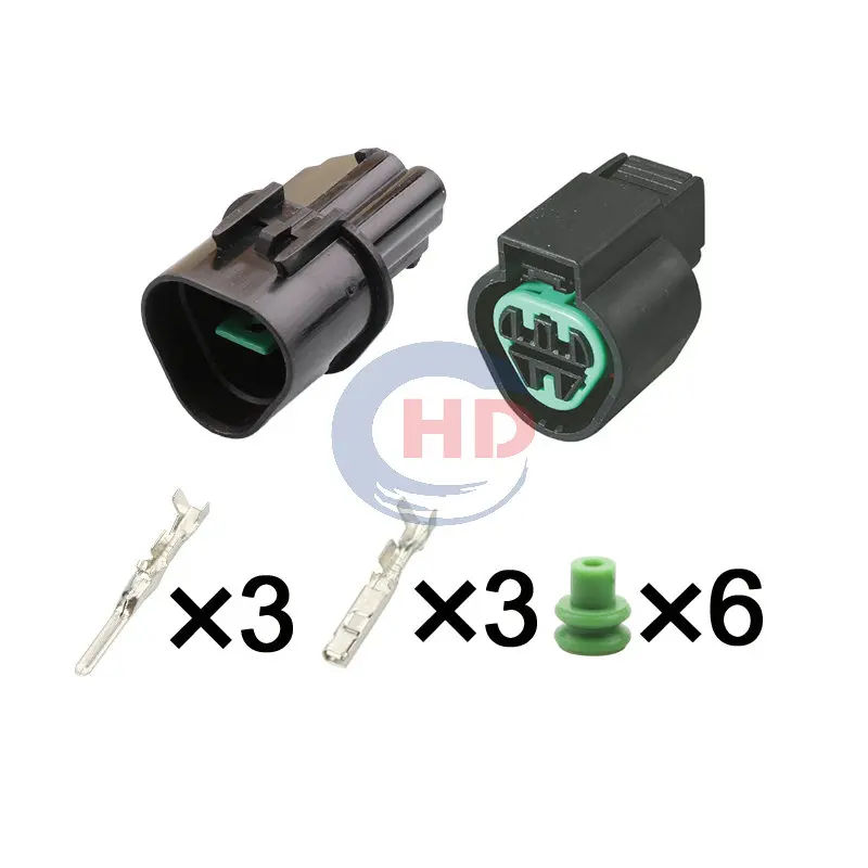 1-20 sets 3 Pin Turbo Crank Sensor Socket Connector HD033A-2.2-11 PB625-03027