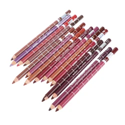 1PC Women Professional Wood Lipliner Pen Long Lasting Waterproof Eyeliner Pencil Charming Lady Lip Liner Makeup Cosmetic Tool