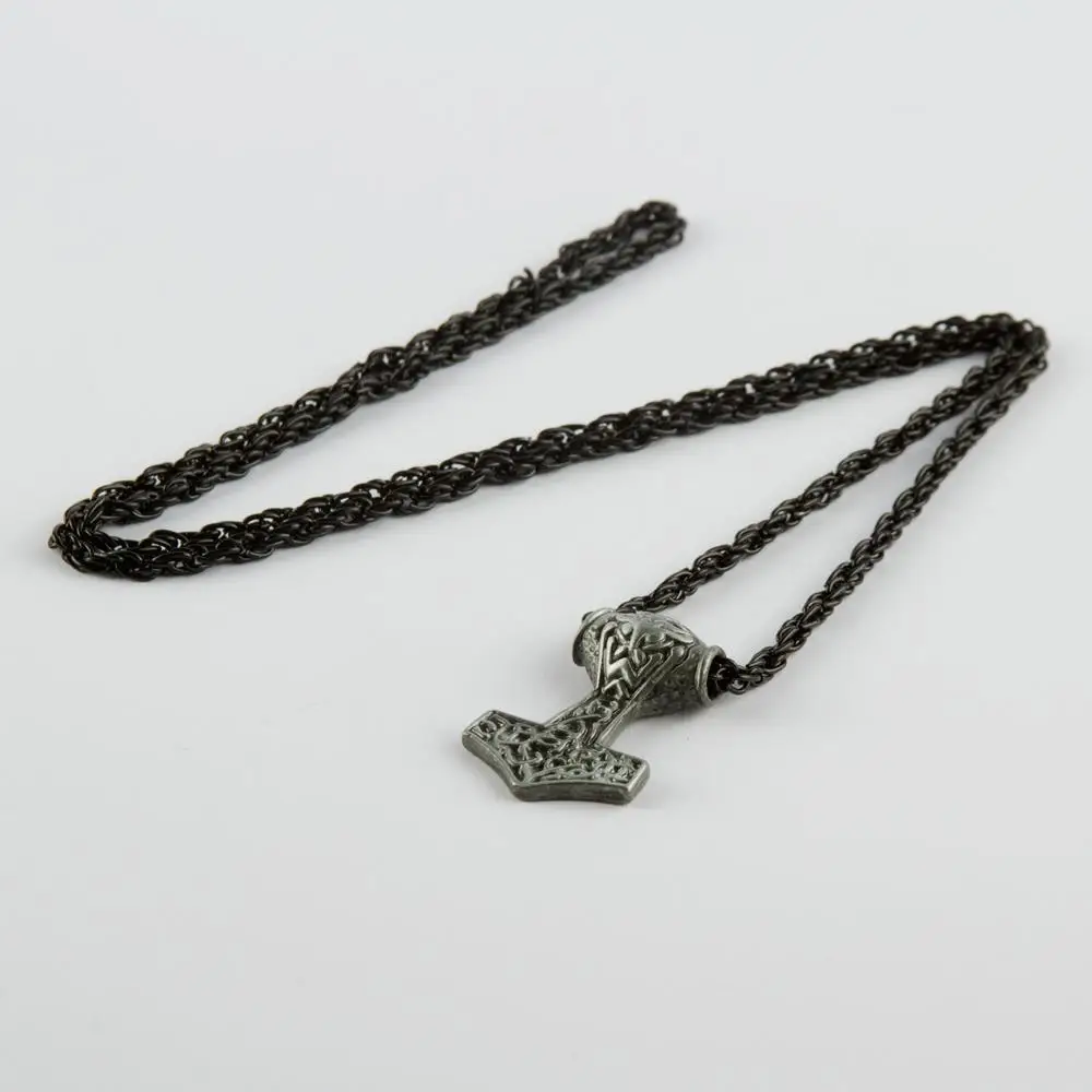 Embroidered Anchor Figured Metal Male Necklace