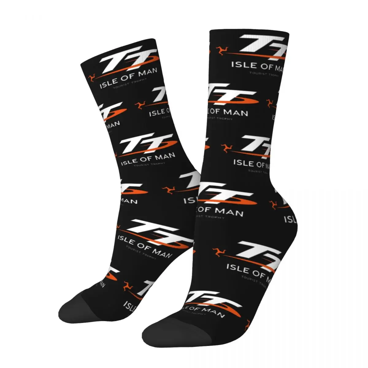 

Extreme Sport Accessories Isle Of Man TT Races cosy Unisex Socks Hip Hop Happy Socks Street Style Crazy Sock