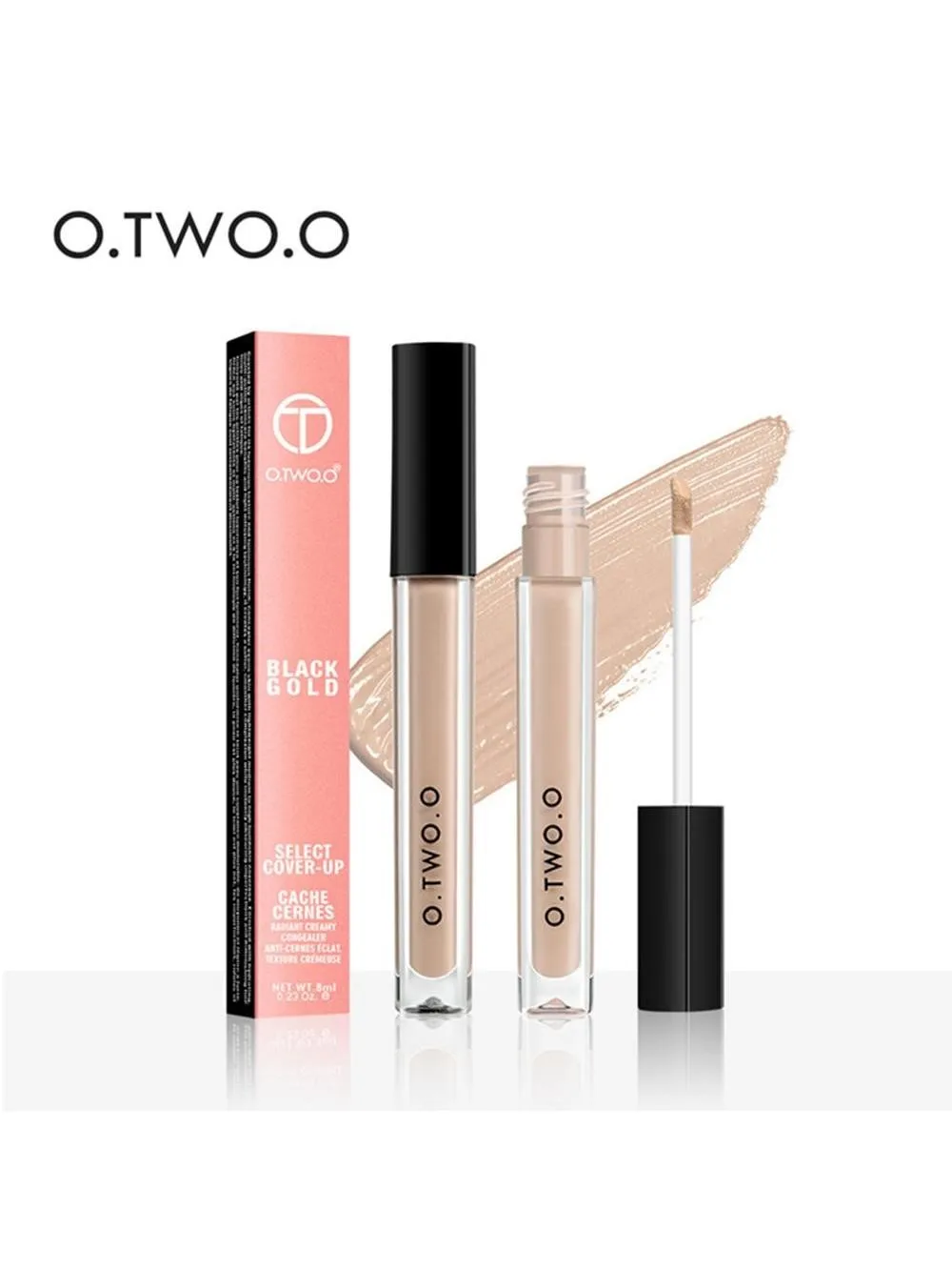 O.TWO.O 4 couleurs visage contour maquillage liquide yeux correcteur Base maquillage fond de teint pour le visage marque maquillage cosmétiques