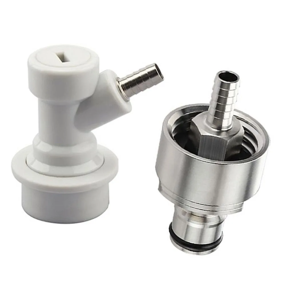 Stainless Steel Carbonation Cap Pressure Bottle Filling Cap Ball Lock Keg For Most Soft Drink Bottles Carbonating Beverages Cap