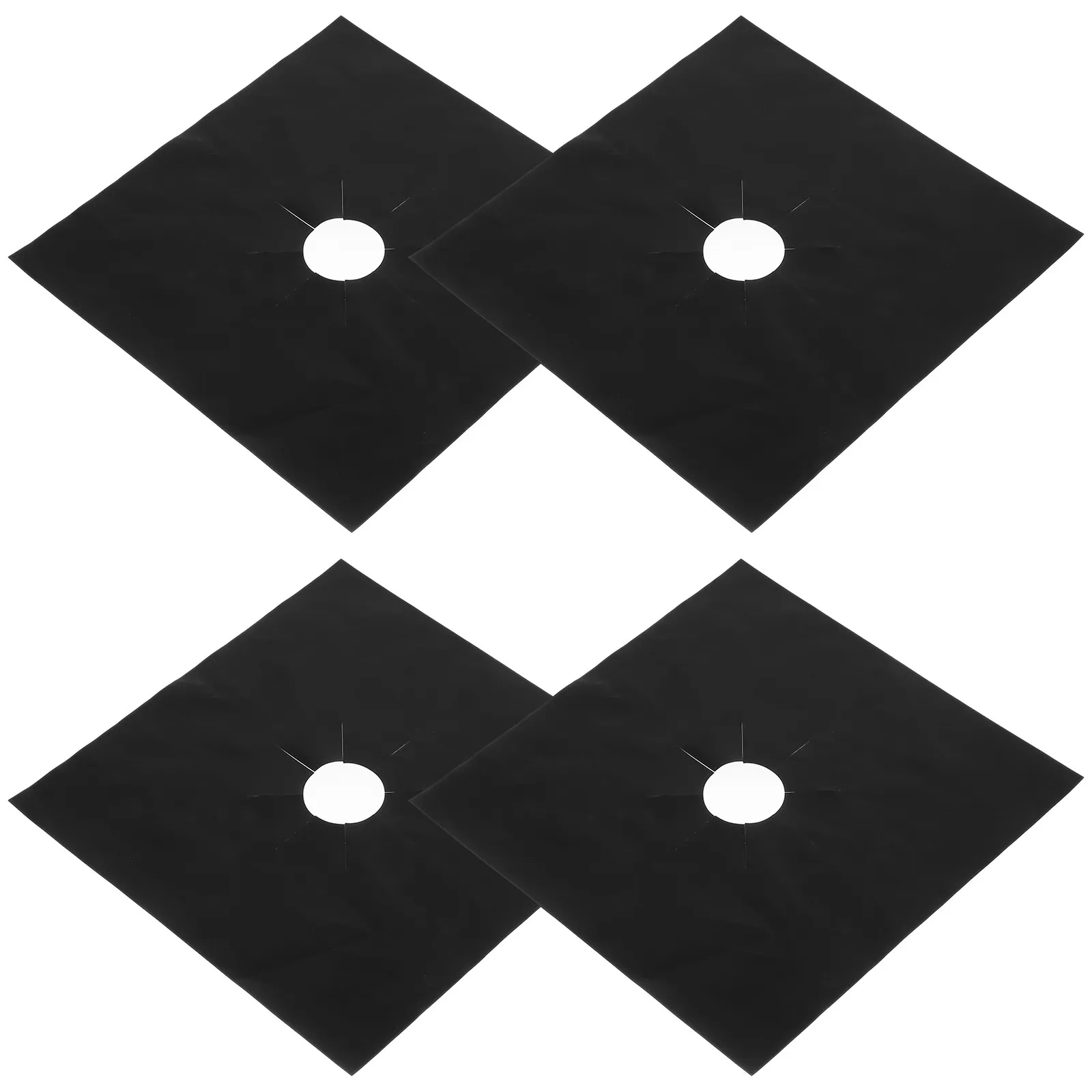 4Pcs Gas Stove Burner Protector Covers Non Stick Thick Stove Top Covers Kitchen Essentials Household Gas Range Protector