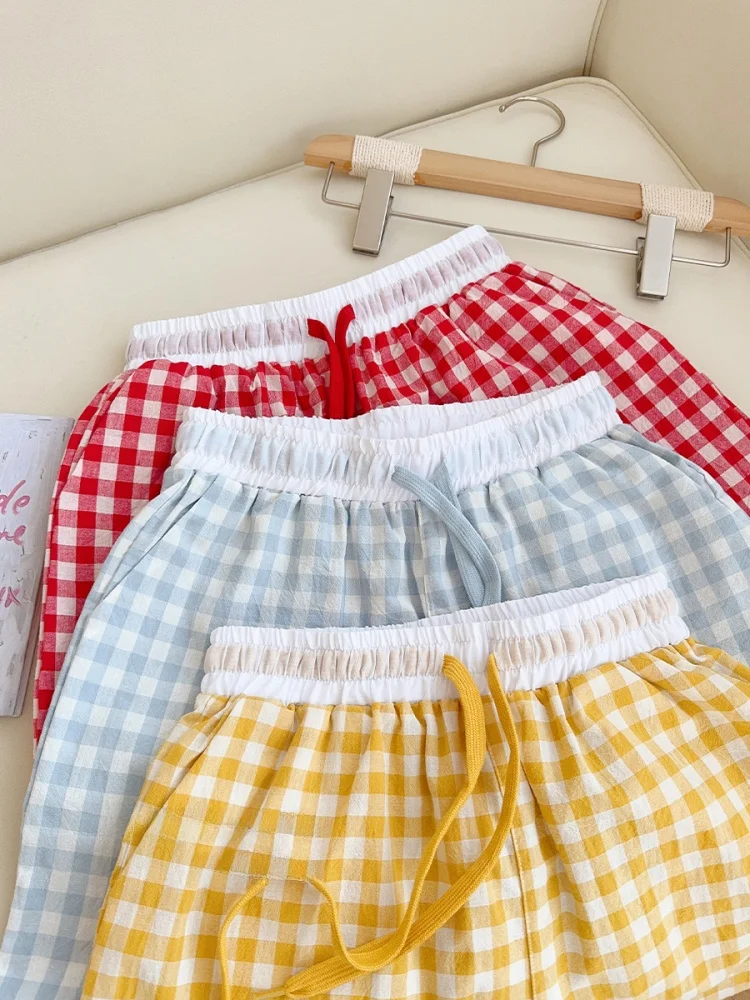 

Japanese Sle Pure Cotton Spwear Women's Thin Summer Home Pants Lazy Sle Long Pants Waed Cotton Home Pants