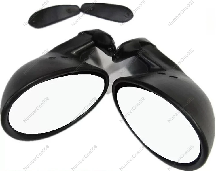 レトロスタイル-f1-デザイン-バックミラー-簡単取り付け-サイドミラー交換-車アクセサリー