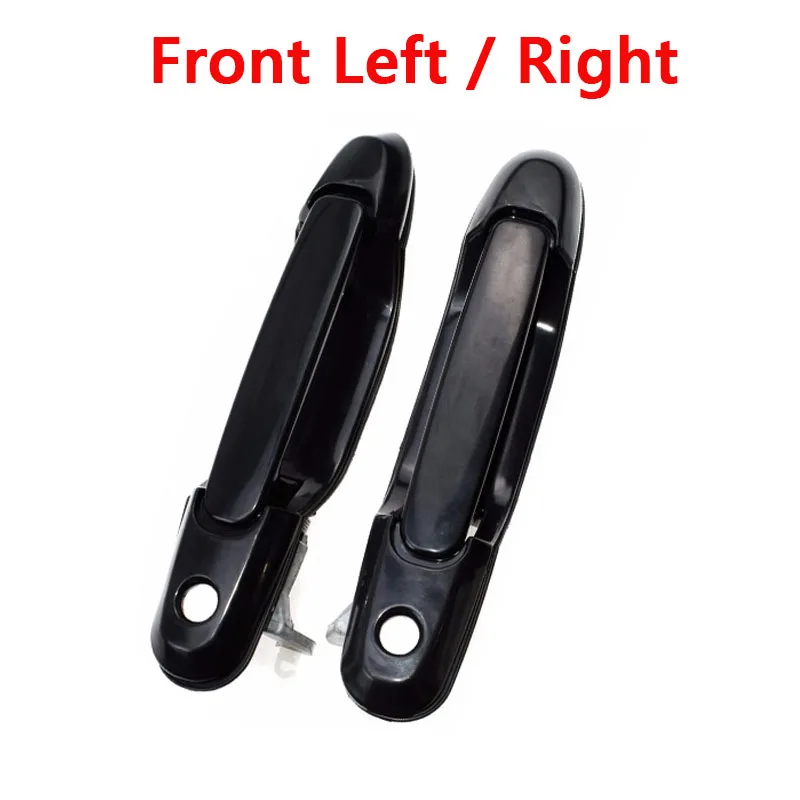 2Pcs Car Front Left   Right Outside Exterior Door Handle for Toyota Sienna 1998 1999 2000 2001 2002 2003 69210-08010 69220-08010