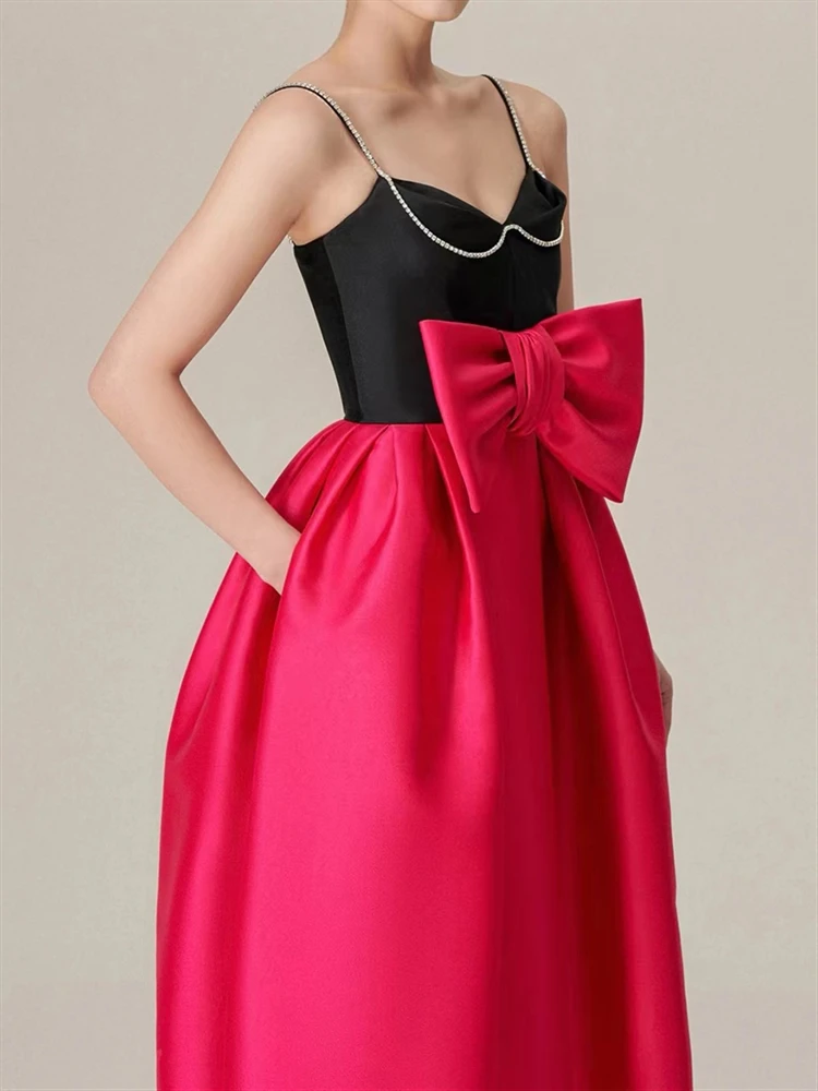 

Spaghetti Strap Sundress Women Backless Lace Party Dresses Dress Sleeveless Beach 2023 Runway Boho Woman Summer Sexy Embroidery