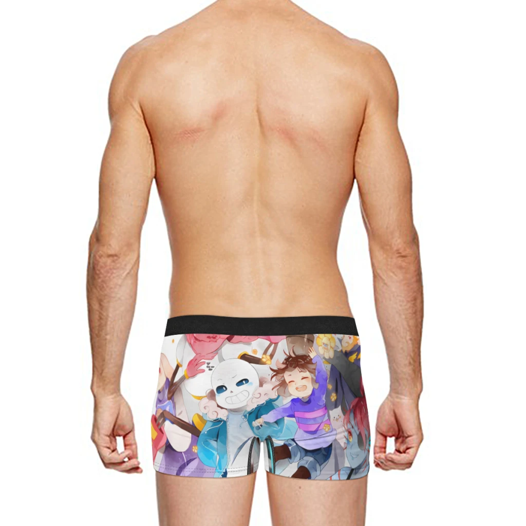 Undertale Men Underpants Man Breathable  Boxer Shorts Men's Panties Underwear Gift