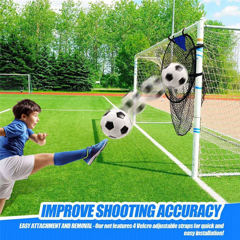 

B72A Soccer Targets For Goals Training - Soccer Training Target Foldable Target Net Durable Design Durable Easy Install