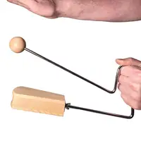 Instrumento de percusión de madera, Vibraslap único, escenario fuerte