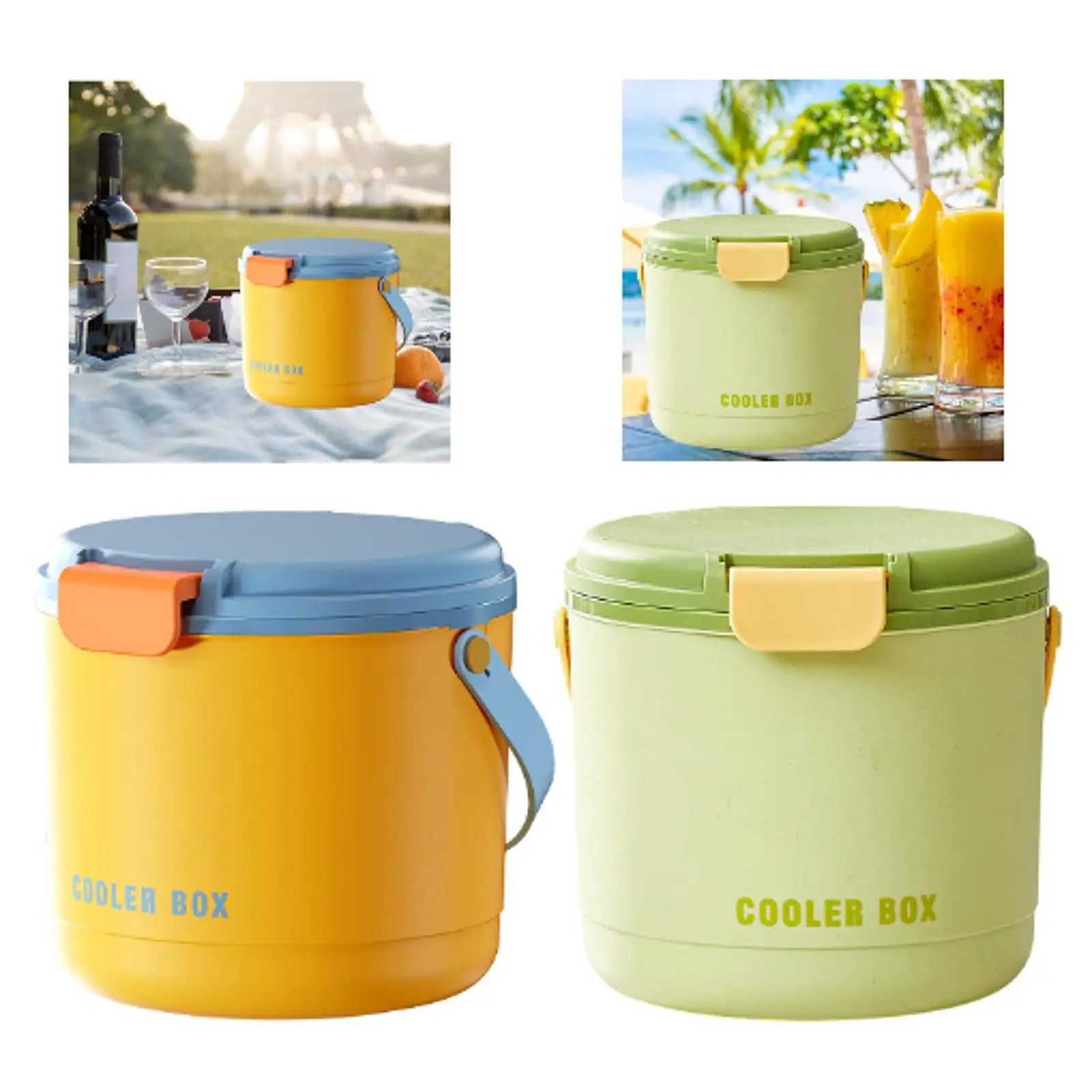 

Ice Bucket Bar Accessories Ice Storage Bin for BBQ Buffet Family Gatherings