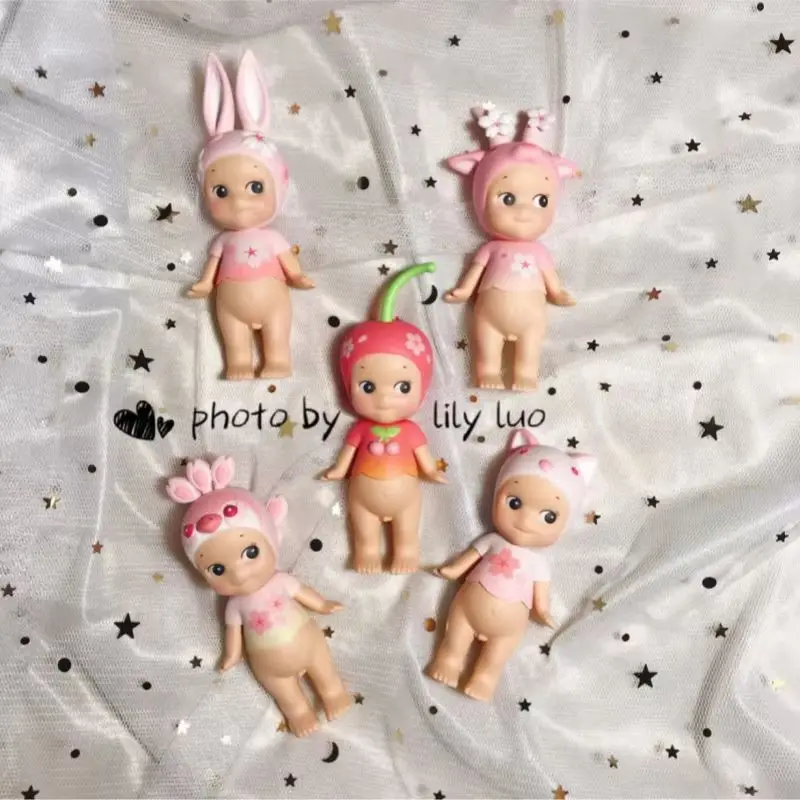 Hot Sale Original Sonny Angel Cherry Blossom 2019 Series Cherry Blossom Limited Editions Blind Box Ornaments Holiday Gift Toys