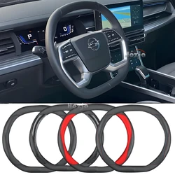 Leather Car Steering Wheel Cover for Ssangyong Torres 2022 2023 2024 2025 Non-slip Auto Interior Accessories