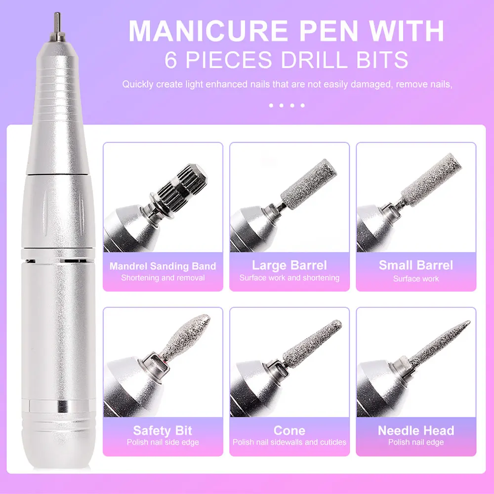 machine à ongles rechargeable – design et finitions