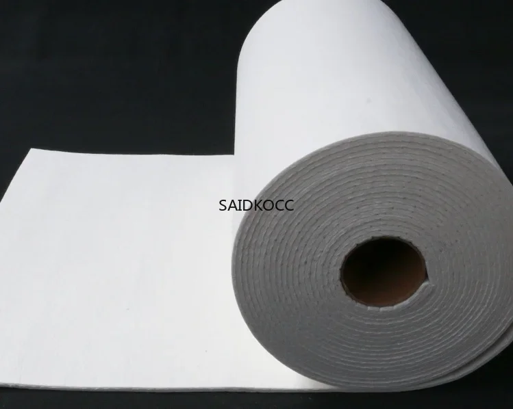 SAIDKOCC High Quality 1-10mm Thick Ceramic Fiber Paper Recyclable Environmental Protection Fiber Material