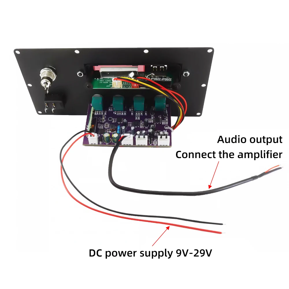 DC 9-29V オーディオミキサーフロントエンドマザーボード TINE553 アンプスピーカーゲインフロントエンドチューニング増幅ボードサウンドエフェクト