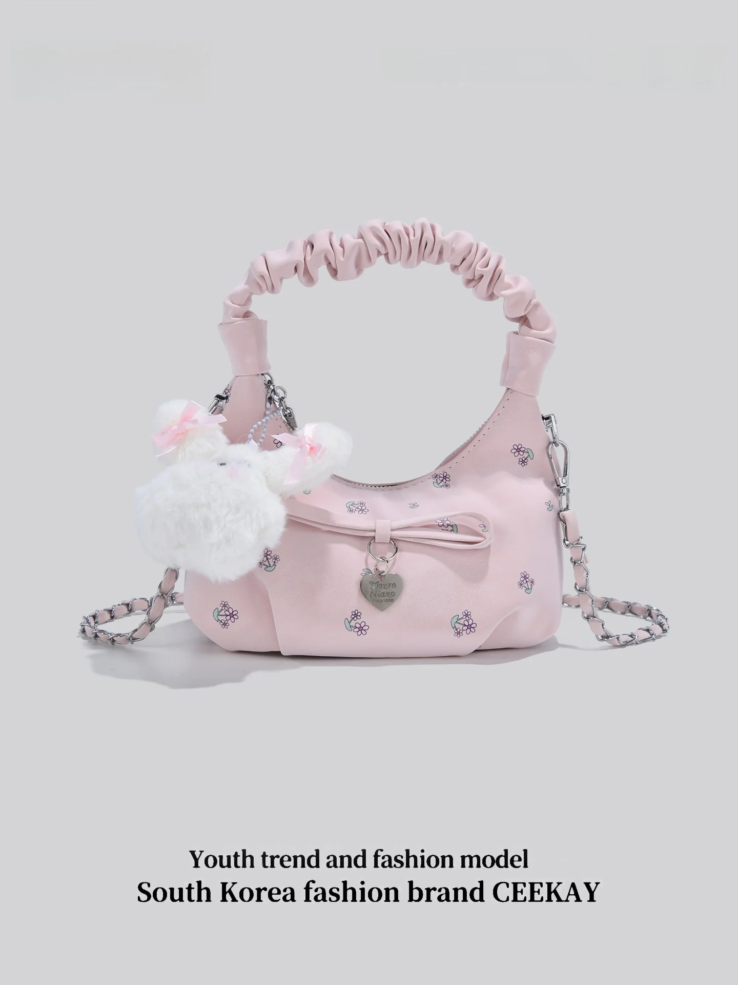 Ceekay Original Cloud Design Folded Women's Handbag  Knot Handheld Chain Bag Summer 2026 Fashion Versatile Ladies Bag
