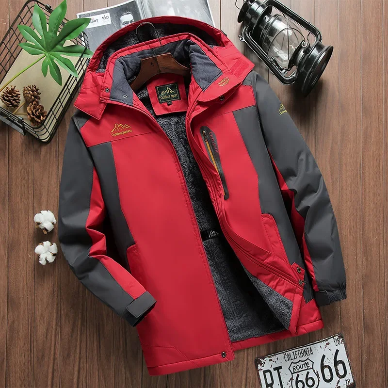 

New Men Softshell Outdoor Jacket 2021 Men Multi-function Windproof Waterproof Jacket Male Winter Sailing Mountain&Hiking Outwear