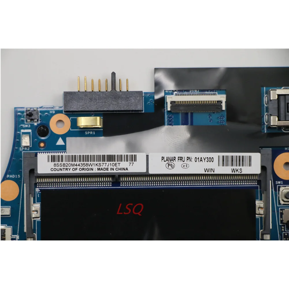 Novo original para lenovo thinkpad t560 i5-6200 computador portátil placa gráfica integrada fru 01ay300 100% testado ok