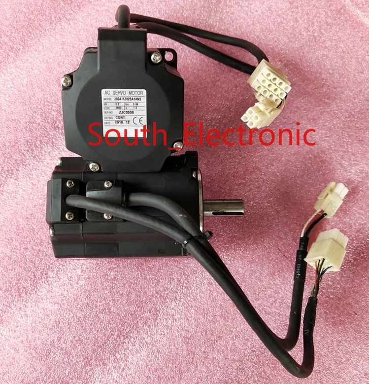 2004-RZ02BA1AN3  servo motor ,  In good working condition, free shipping  a