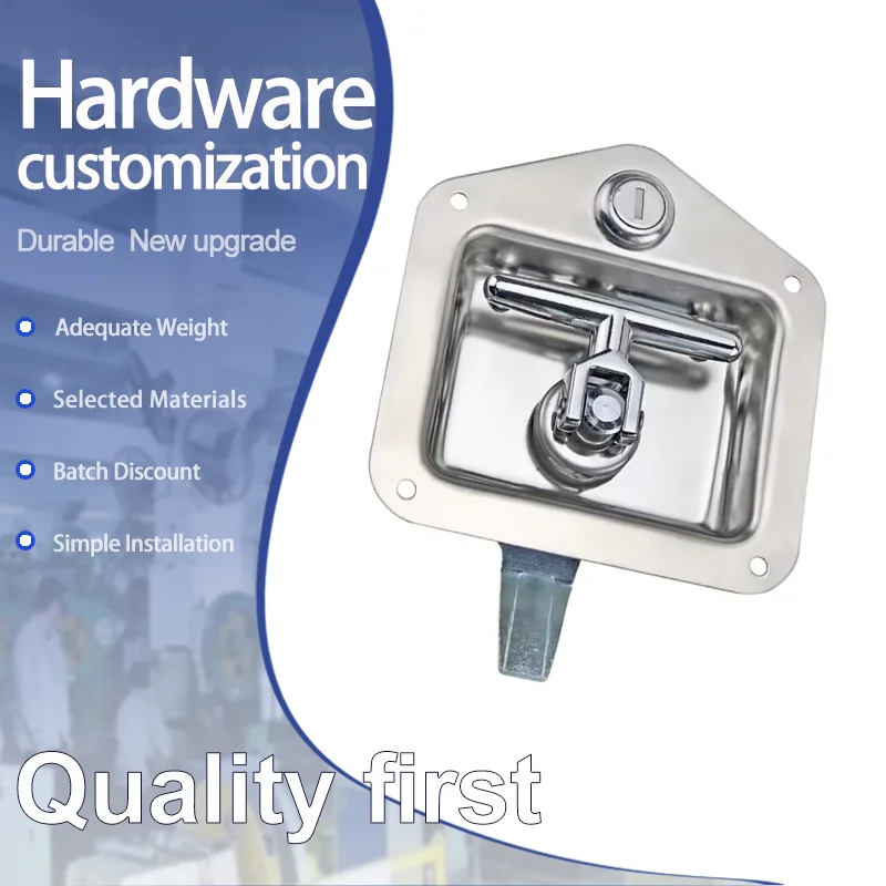 

Suitable For Industrial Equipment Trailer Switch Cabinets And Anti-ollision Stainless Steel T-Shaped Handle Locks